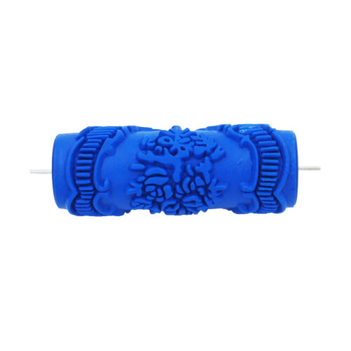 5'' Embossed Pattern Paint Roller DIY Wall Painting Edger Runner Tool 1