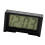 Mini Battery Quartz Clock Travel Clock Bedroom Home Table Clock Black 2