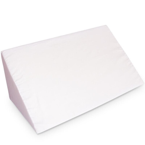 Foam Wedge Pillow   Cushion Lumbar Support White_Size A