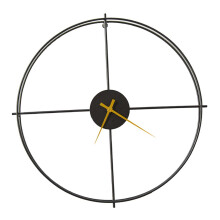 Chic Simple Wall Clock Battery Unique Indoor Modern Decorative Large B