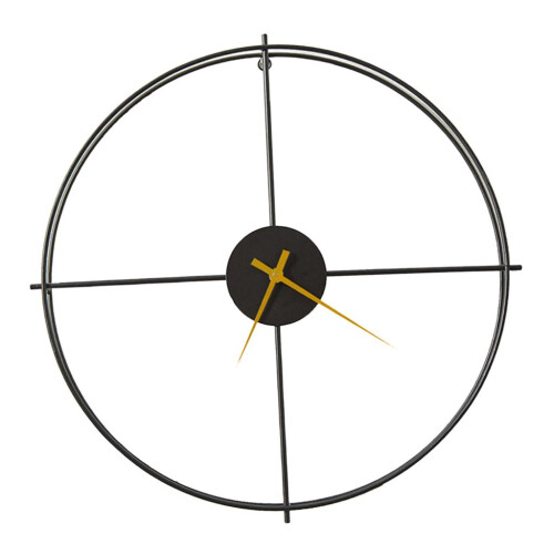 Chic Simple Wall Clock Battery Unique Indoor Modern Decorative Large B