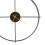 Chic Simple Wall Clock Battery Unique Indoor Modern Decorative Large B 2