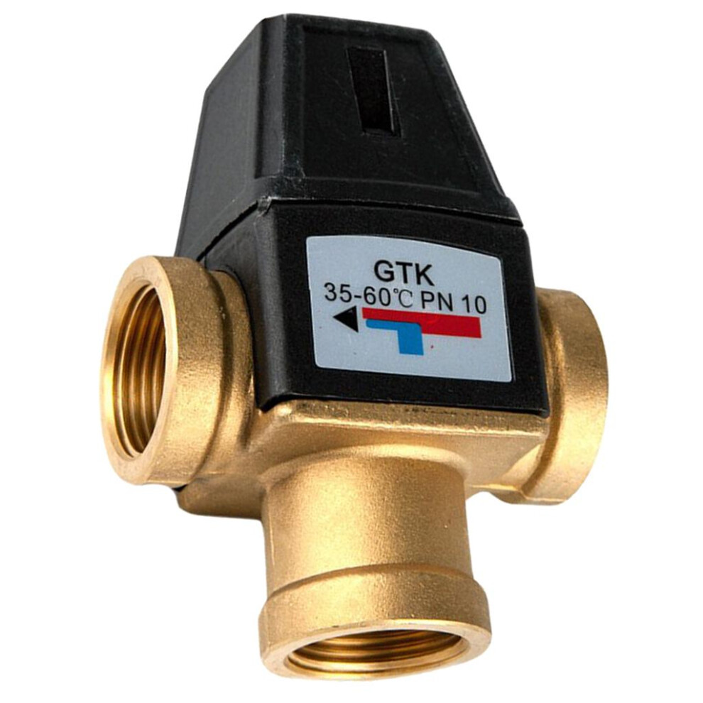 3 Way Thermostatic Mixing Valve Solar Water Heater Mix Valve Dn25 Fema 6902696483126