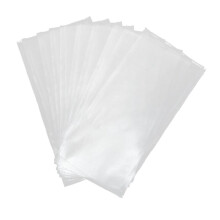 50pcs PVA Bag Fishing Tackle Carp Bait Dissolving Bags Pouch Sack 15x
