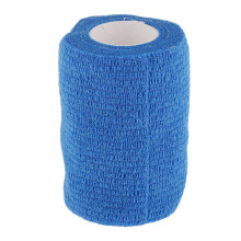 Self Adhesive Elastic Tape Finger Joints Wrap Muscle Sports Blue