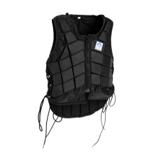 Black EVA Padded Equestrian Horse Riding Vest Protector Kids CL