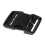 1Pcs Black Plastic Side Release Clasp Buckles Webbing Strap 50mm 2
