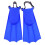 Adults Adjustable Flippers Fins Swimming Diving Learning Tools L Blue 2