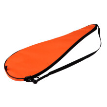 Waterproof Oxford Squash Racquet Cover Bag with Adjustable Strap Orang