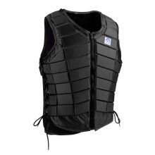 Black EVA Padded Equestrian Horse Riding Vest Protector Men XL