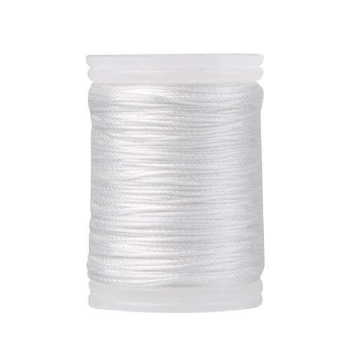 110m Fiber Archery Bow String Serving Material Bowstring Protect White 2