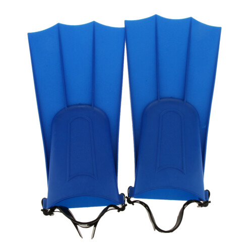 Adults Adjustable Flippers Fins Swimming Diving Learning Tools XL Blue
