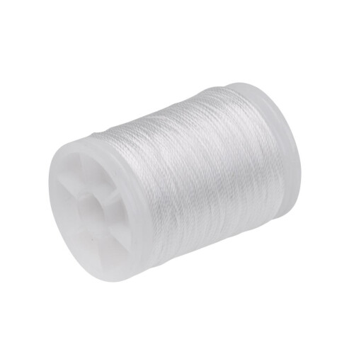 110m Fiber Archery Bow String Serving Material Bowstring Protect White 1
