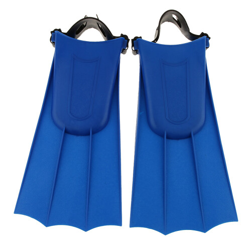 Adults Adjustable Flippers Fins Swimming Diving Learning Tools XL Blue 1