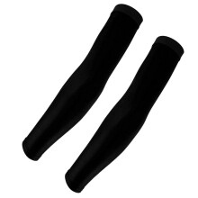Bike Golf Hiking Arm Sleeves Cuff Cover Sun UV Protection M Black