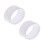 2 Pieces Badminton Tennis Racket Handle Fix Ring Protector Band Overgr 2