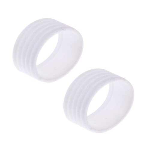 2 Pieces Badminton Tennis Racket Handle Fix Ring Protector Band Overgr 1