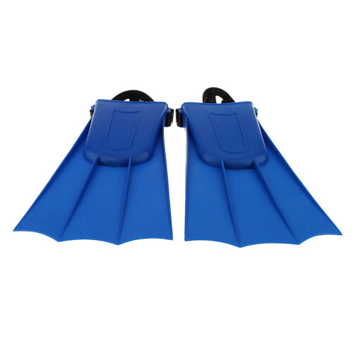 Adults Adjustable Flippers Fins Swimming Diving Learning Tools XL Blue 2