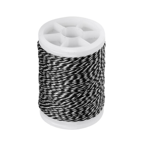 110m Fiber Archery Bow String Serving Material Bowstring Protect Black