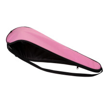 Waterproof Oxford Squash Racquet Cover Bag with Adjustable Strap Pink