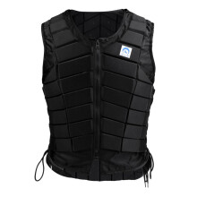 Black EVA Padded Equestrian Horse Riding Vest Protector Women S