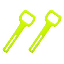 2 Pieces Scuba Diving Silicone Rubber Regulator Octopus Holder Straps