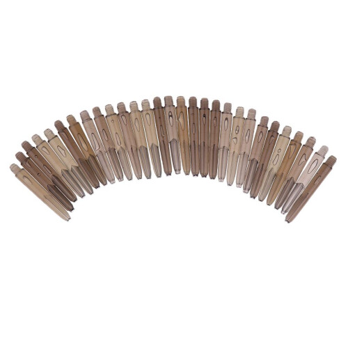 30Pcs 35mm 2BA Thread Plastic Dart Stems Shafts Soft Tip Darts Gray 2