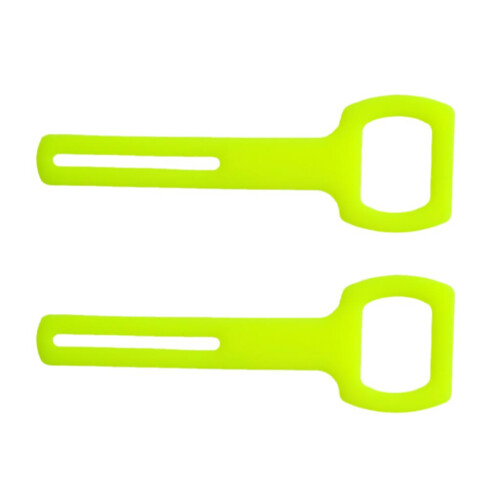 2 Pieces Scuba Diving Silicone Rubber Regulator Octopus Holder Straps 2
