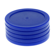 5 Pieces 62mm Air Hockey Replacement Pucks for Full Size Air Hockey Ta