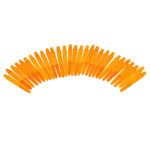 30Pcs 35mm 2BA Thread Plastic Dart Stems Shafts Soft Tip Darts Orange 1