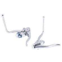 1 Pair Alloy Double Road Brake Levers Racing Handlebar Bike Bicycle Cy