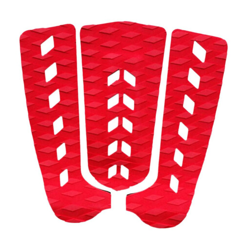 3Pcs Surfboard Surf SUP Paddleboard Traction Pad Tail Pad Deck Grips R