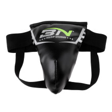 Elastic Belt Boxing Crotch Protector Groin Guard Boxing Gear S Black K
