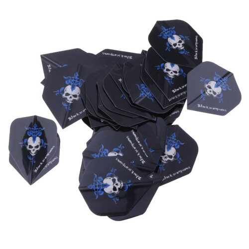 50Pc/Set Assortment Dart Flights Fletches Standard Shape Extra Strong
