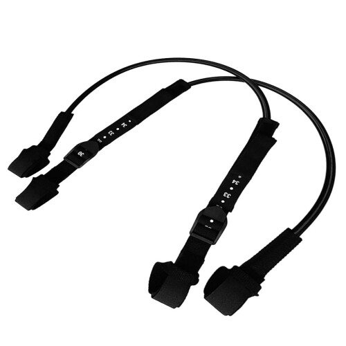 2 Pieces Heavy Duty Adjustable Non-Slip Windsurfing Harness Line 28-34 1
