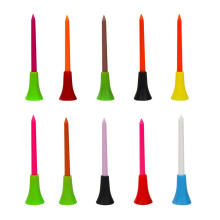 10pcs Golf Tees Plastic Golf Tees Ball Nail for Rubber Cushion Top Tee
