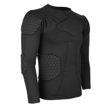 Mens Compression Shirts Cycling Tight Fitness T-shirt Long Sleeve L