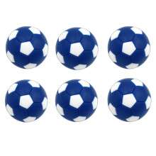 6pcs 32mm Table Soccer Football Foosball Balls Fussball Replacement Bl