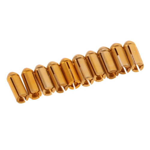 10pcs Aluminium Flight Protectors Savers Dart Accessory Universal Gold