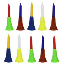 10pcs Golf Tees Plastic Golf Tees Ball Nail for Rubber Cushion Top Tee