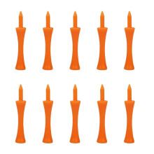 10pcs Golf Tees Plastic Golf Nail Limit Pin Outdoor Sport Supply 70mm