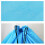 Large Capacity Bag Waterproof Drawstring Storage Pouch Sack Blue 70x90 3