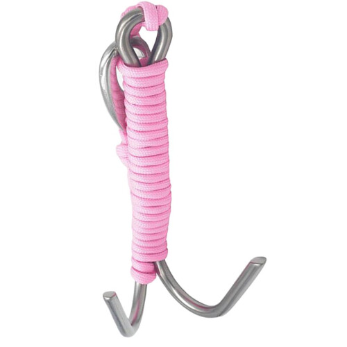 Scuba Diving Dual Reef Hook Dual Hook with 1.2m Line Bolt Snap Clip Pi 1
