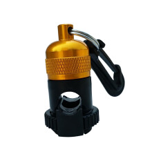 Scuba Diving Regulator Hose Holder Octopus Retainer Clip Keeper Gold