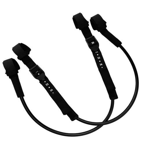 2 Pieces Heavy Duty Adjustable Non-Slip Windsurfing Harness Line 28-34