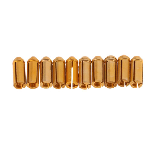 10pcs Aluminium Flight Protectors Savers Dart Accessory Universal Gold 2