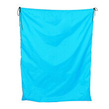 Large Capacity Bag Waterproof Drawstring Storage Pouch Sack Blue 50x70