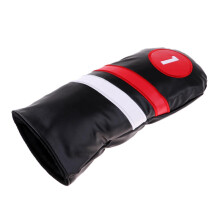 Golf Driver Head Cover, 3 or 5 Fairway Woods Headcovers Black Driver C