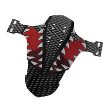 Durable MTB Mountain Bike Bicycle Front Fork Rain Mudguard Red