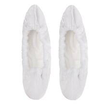 Ice Hockey Figure Skate Terry Blade Covers Soakers Guards White M
